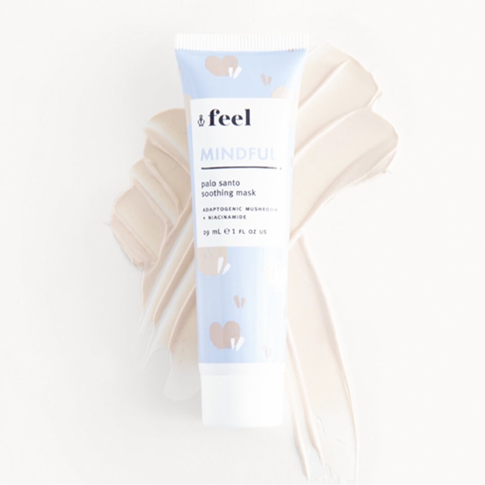 Feel Beauty Mindful Palo Santo Soothing Face Mask Niacinamide 1oz